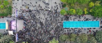 Митинг блока «Армения» Роберта Кочаряна в Эчмиадзине