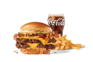 BACON DOUBLE SMASHED JACK COMBO